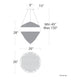 Luzerne 26" LED Pendant