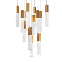 Cinema 13-Light Square Multi Pendant
