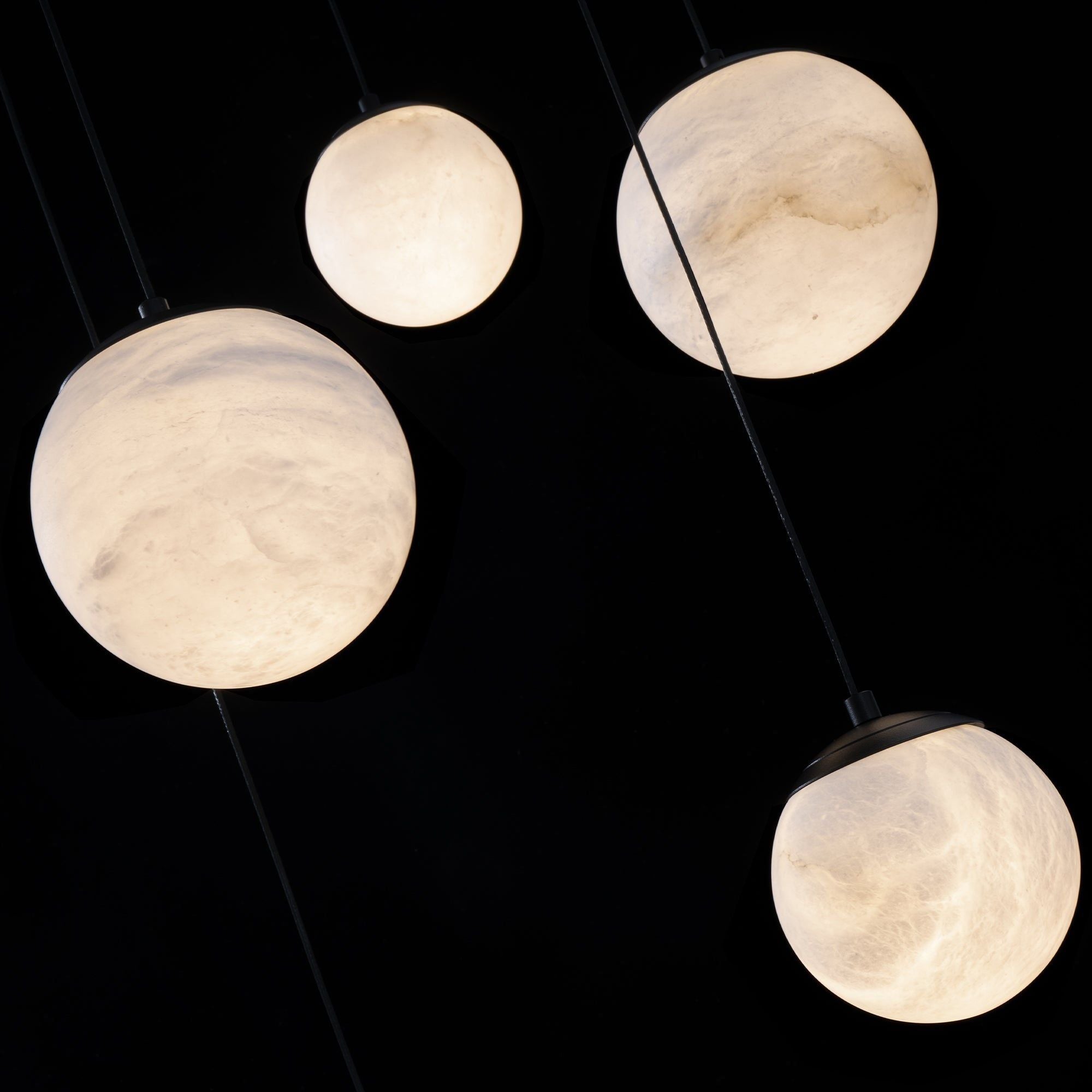 Pisces 5-Light 17" LED Round Multi Pendant