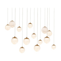 Pisces 14-Light 40" LED Linear Multi Pendant