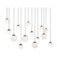 Pisces 14-Light 40" LED Linear Multi Pendant