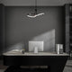 Mobius 33" LED Linear Pendant