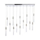 Magic 14-Light 40" LED Linear Multi Pendant