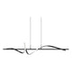 Corkscrew 44" LED Linear Pendant