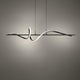 Corkscrew 44" LED Linear Pendant