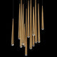 Cascade 13-Light 20" LED Square Multi Pendant