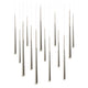 Cascade 14-Light 40" LED Linear Multi Pendant