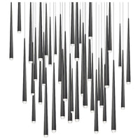 Cascade 41-Light 36" LED Square Multi Pendant
