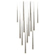 Cascade 13-Light 20" LED Square Multi Pendant