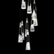 Kilt 9-Light 17" LED Round Multi Pendant