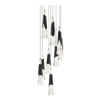 Kilt 9-Light 17" LED Round Multi Pendant