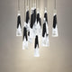 Kilt 13-Light 20" LED Square Multi Pendant