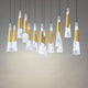 Kilt 14-Light 40" LED Linear Multi Pendant