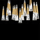 Kilt 14-Light 40" LED Linear Multi Pendant