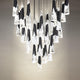 Kilt 41-Light 36" LED Square Multi Pendant