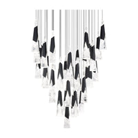 Kilt 41-Light 36" LED Square Multi Pendant