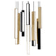 Chaos 13-Light 20" LED Square Multi Pendant