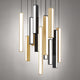 Chaos 13-Light 20" LED Square Multi Pendant