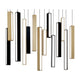 Chaos 40" LED Linear Pendant