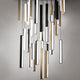 Chaos 41-Light 36" LED Square Multi Pendant