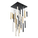 Chaos 41-Light 36" LED Square Multi Pendant