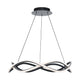 Swerve 26" LED Chandelier