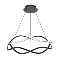 Swerve 26" LED Chandelier