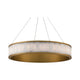 Coliseo 28" LED Round Chandelier