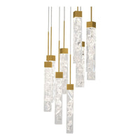 Minx 9-Light 17" LED Round Multi Pendant