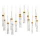 Minx 14-Light 40" LED Linear Multi Pendant