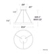 Sirius 18" LED Pendant