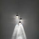 Double Bubble 3-Light 11.8" LED Round Multi Pendant