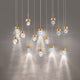 Double Bubble 14-Light 41.8" LED Linear Multi Pendant