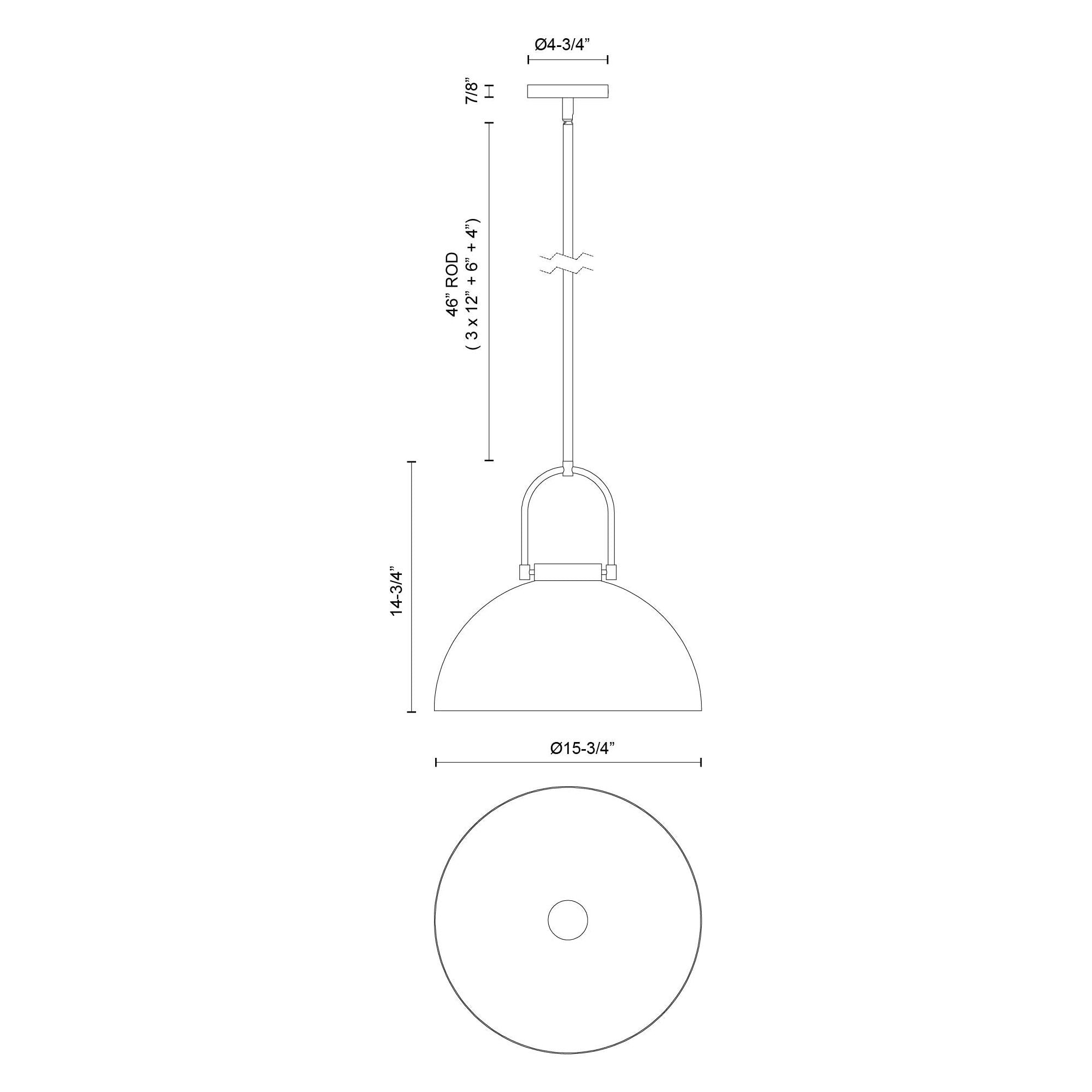 Harper 16" Pendant