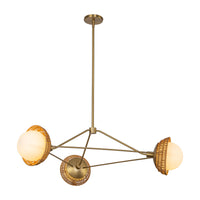 Perth 40" 3-Light Chandelier