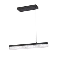Black Ice 24" LED Pendant
