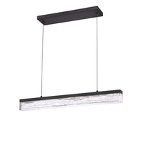 Black Ice 32" LED Pendant