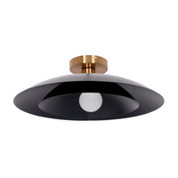 Pima 1-Light Semi-Flush Mount