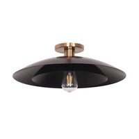 Pima 1-Light Semi-Flush Mount