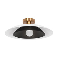 Pima 1-Light Semi-Flush Mount