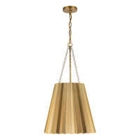 Plisse 16" 1-Light Pendant