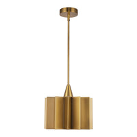 Plisse 12" 1-Light Pendant