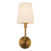 Plisse 7" 1-Light Wall/Vanity
