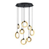 Circols 8-Light LED Pendant Pan