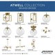 Atwell 1-Light Close-to-Ceiling