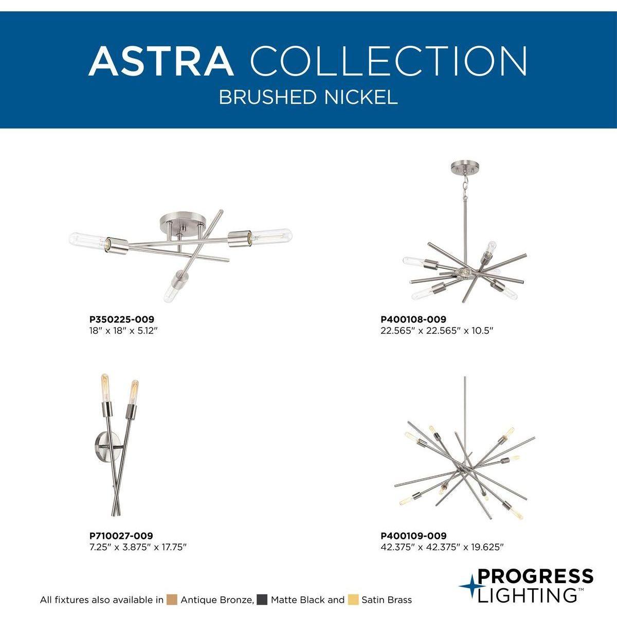 Astra 3-Light Close-to-Ceiling