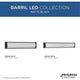 Barril LED 24" 1-Light Bath & Vanity