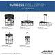 Burgess 4-Light Island/Linear