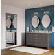 Clear Glass 2-Light Bath & Vanity