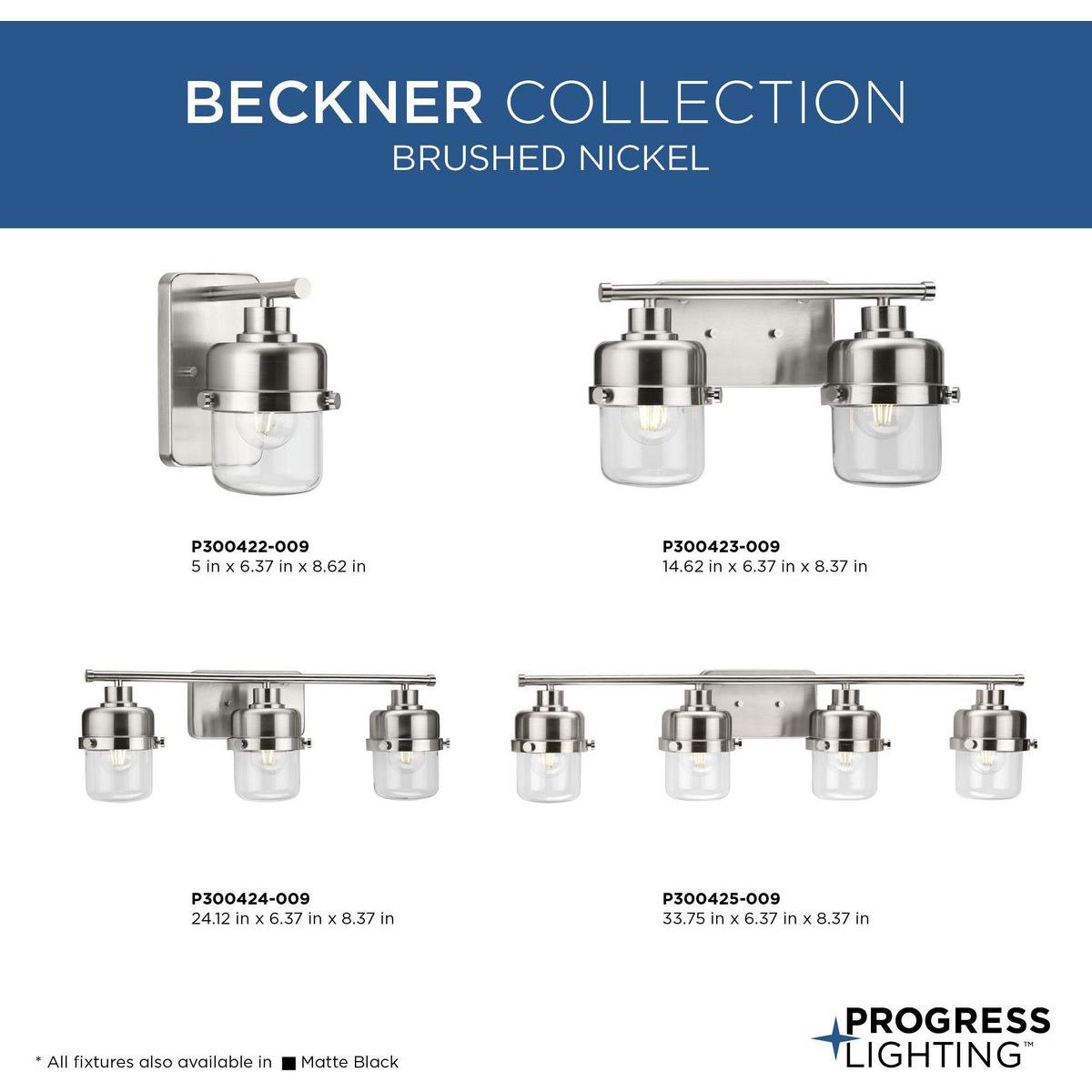 Beckner 3-Light Bath & Vanity